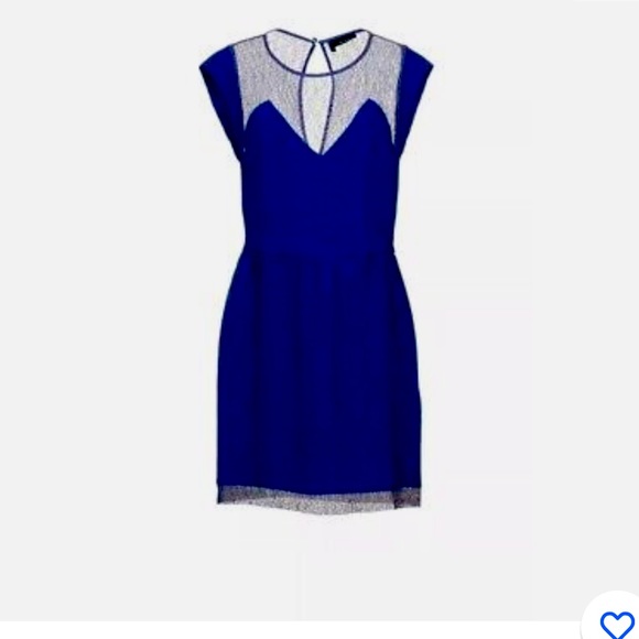 The Kooples blue lace dress - Picture 1 of 4